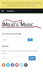 Mobile Screenshot of mojosmusic.com